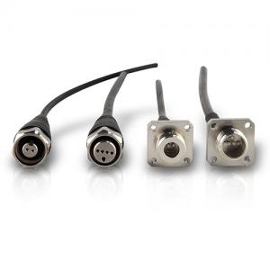 Customized AARC Plug/Socket 2/4 Cores SM/MM FTTA Patch Cable