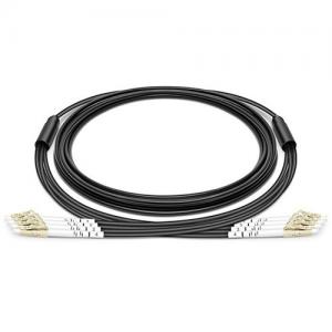 Customized Multimode Breakout Military Grade Armored Patch Cord