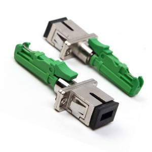 E2000 APC Male to SC UPC Female Singlemode Hybrid Adapter