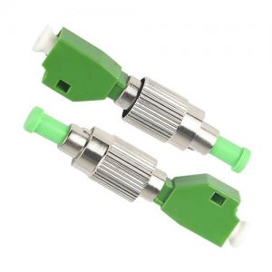 FC APC Male to LC APC Female SM Hybrid Adapter Long Housing