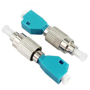 FC UPC Male to LC UPC Female OM3 Hybrid Adapter Long Housing