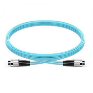 FC UPC to FC UPC OM3/OM4 Multimode Armored Patch Cord