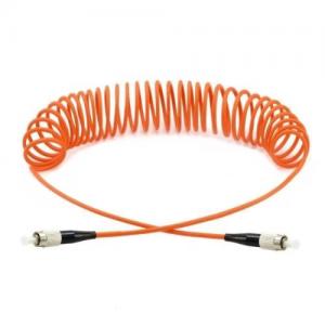 FC to FC OM1/OM2 Multimode Curl Patch Cord 