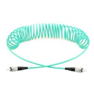 FC to FC OM3/OM4 Multimode Curl Patch Cord 