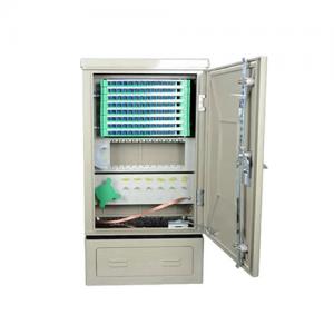 Floor Standing Optic Cross Connect Cabinet 96 Core