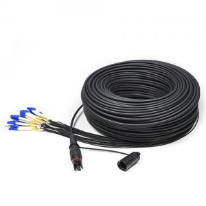 IP68 Corning Mini MPO to LC/NSN LC Waterproof Patch Cable