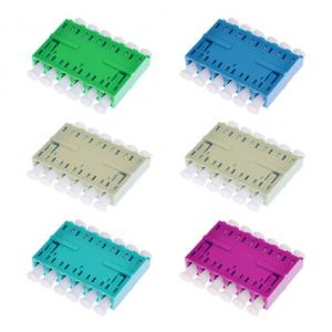 LC 6 Ports Fiber Optic Adapter