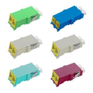 LC Duplex Shuttered Avoid Laser Adapter without Flange 