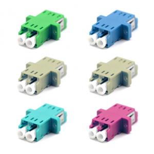 LC Duplex Symmetric Welding Adapter with Flange 