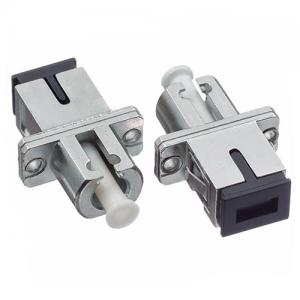 LC Female to SC Female Round Hybrid Adapter