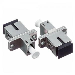 LC Female to SC Female Square Hybrid Adapter