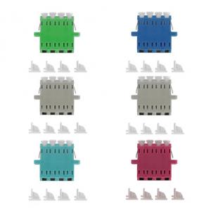 LC Quad Inner Shutter Avoid Laser Adapter with Flange 