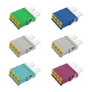 LC Quad Shuttered Avoid Laser Adapter without Flange