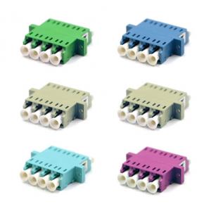 LC Quad Symmetric Welding Adapter with Flange 