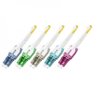 LC SM/MM Uniboot Connector With Push-Pull Tab