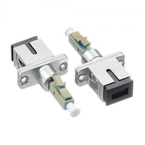 LC UPC Male to SC UPC Female Multimode Hybrid Adapter