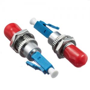 LC UPC Male to ST UPC Female Singlemode Hybrid Adapter