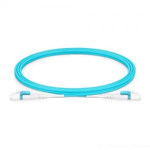 LC UPC to LC UPC Duplex OM3/OM4 MM 2.0mm Flat Clip Uniboot FO Patch Cord