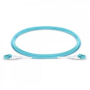 LC UPC to LC UPC Duplex OM3/OM4 MM 3.0mm Standard Clip Uniboot FO Patch Cord