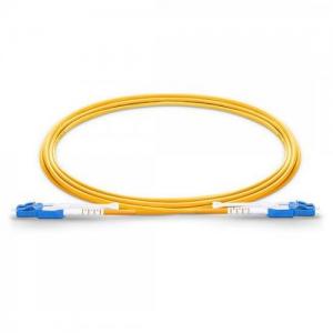 LC UPC to LC UPC Duplex OS2 SM 2.0mm Push-Pull Uniboot FO Patch Cord