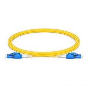 LC UPC to LC UPC Duplex OS2 SM 2.0mm Switchable Uniboot FO Patch Cord