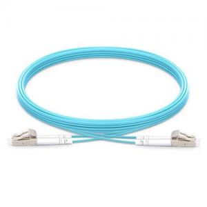 LC UPC to LC UPC OM3/OM4 Multimode Armored Patch Cord