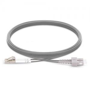 LC UPC to SC UPC OM1/OM2 Multimode Armored Patch Cord