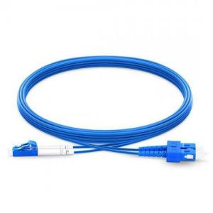 LC UPC to SC UPC OS2 Singlemode Armored Patch Cord