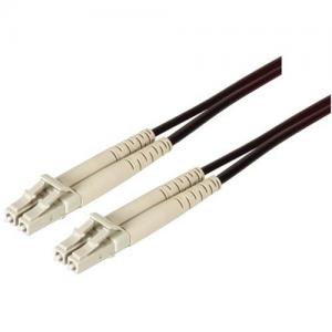 LC to LC Duplex Multimode Military Grade Armored Patch Cord