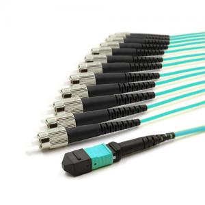 MTP/MPO to FC UPC OM3 Multimode 2.0mm Fanout Cable