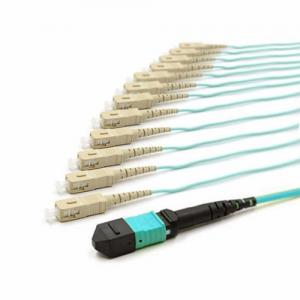 MTP/MPO to SC UPC OM3 Multimode 2.0mm Fanout Cable