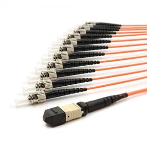 MTP/MPO to ST UPC OM1/OM2 Multimode 2.0mm Fanout Cable