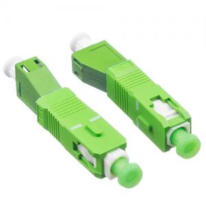SC APC Male to LC UPC Female Multimode Hybrid Adapter