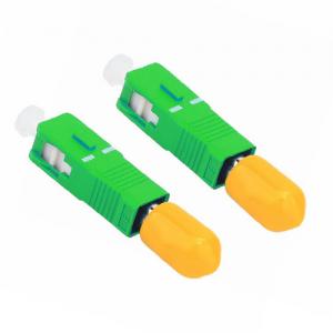 SC APC Male to ST UPC Female Singlemode Hybrid Adapter