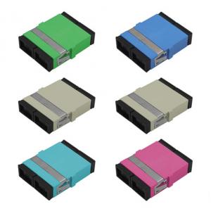 SC Duplex One-piece Adapter without Flange