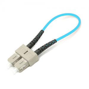 SC OM3 Multimode Loopback Cable