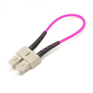SC OM4 Multimode Loopback Cable