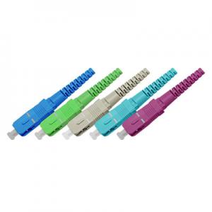 SC SM/MM Flat Drop Cable Connector