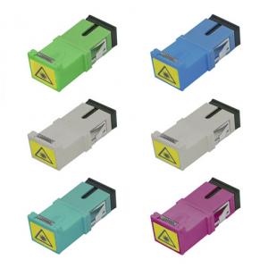 SC Simplex Front Shutter Avoid Laser Adapter without Flange 