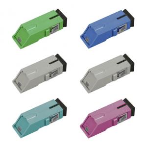 SC Simplex Inner Shutter Avoid Laser Adapter without Flange 