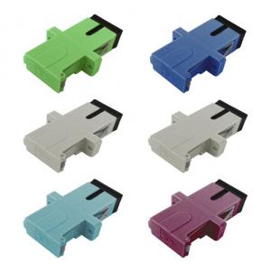 SC Simplex Side Shutter Avoid Laser Adapter with Flange