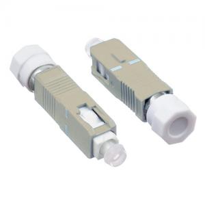 SC UPC Male to FC UPC Female Multimode Hybrid Adapter