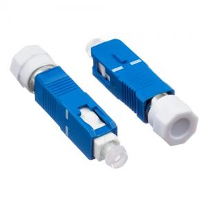 SC UPC Male to FC UPC Female Singlemode Hybrid Adapter