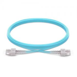 SC UPC to SC UPC OM3/OM4 Multimode Armored Patch Cord
