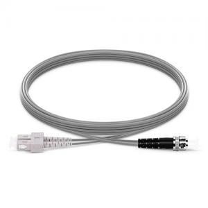 SC UPC to ST UPC OM1/OM2 Multimode Armored Patch Cord
