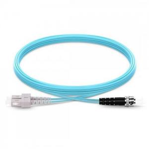 SC to ST OM3 Multimode Patch Cord