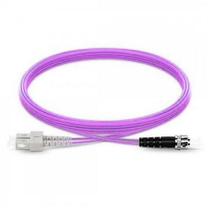 SC to ST OM4 Multimode Patch Cord