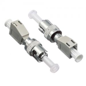 ST UPC Male to LC UPC Female Multimode Hybrid Adapter