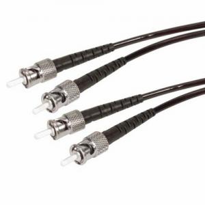 ST to ST Duplex Multimode Military Grade Armored Patch Cord