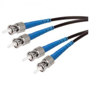 ST to ST Duplex Singlemode Military Grade Armored Patch Cord